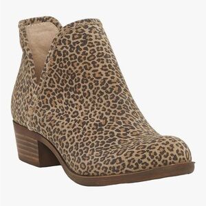 Lucky Brand Women's Baley Ankle Boot eyelash Size 9